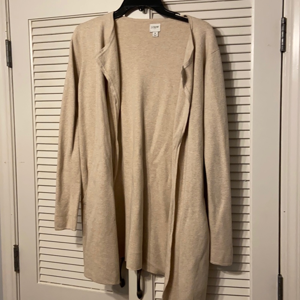 J.Crew cardigan, cozy and cute